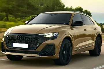 Audi Q8 SUV Vehicle Sport Large Electric Power Car
